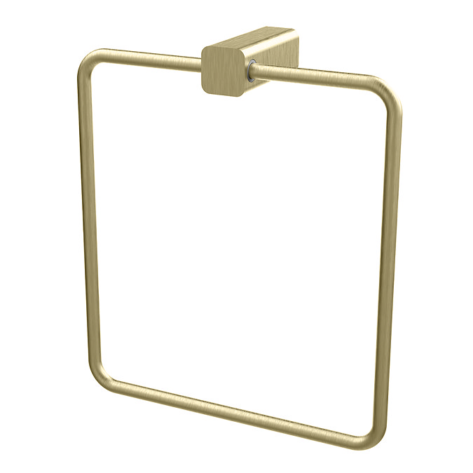 Opus Towel Ring - Brushed Brass