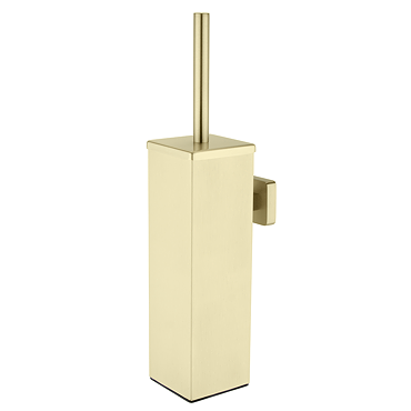 Opus Wall Mounted Toilet Brush - Brushed Brass