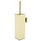 Opus Wall Mounted Toilet Brush - Brushed Brass