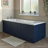 Orchard Dulwich 1700mm Navy Wooden Bath Front Panel