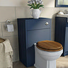 Orchard Dulwich 500mm Navy Back to Wall Toilet Unit (Unit Only)