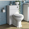 Orchard Dulwich Matt White 500mm Back To Wall Toilet Unit