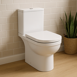 Orchard Elsdon Close Coupled Toilet with Wrapover Soft Close Seat