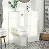 Orchard MySpace Combination Bathroom Suite with Basin and Wharfe Toilet
