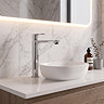 Orchard Wharf High Rise Basin Mixer Tap - Chrome