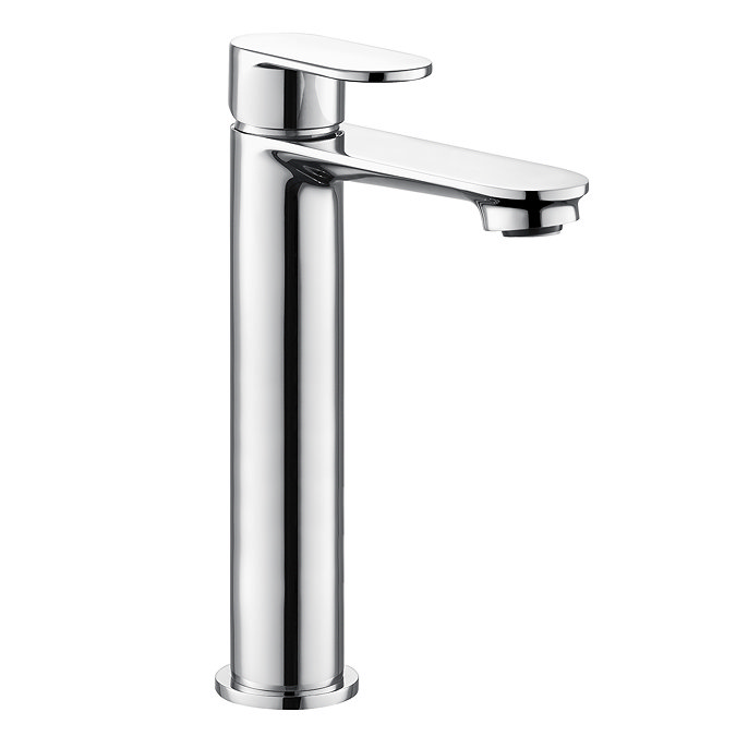 Orchard Wharf High Rise Basin Mixer Tap - Chrome