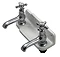 Original French Wall Mounted Taps with Integral Soap Dish Large Image
