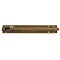 Original Victorian Heavy Duty Brass Barrel Door Bolt - DB-001 Profile Large Image