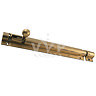 Original Victorian Heavy Duty Brass Barrel Door Bolt - DB-001 Large Image