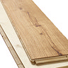 Orion 14 x 190mm Engineered Wood Click Flooring - Natural Brushed & Oiled