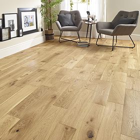 Orion 14mm Engineered Wood Flooring - Natural Brushed & Oiled