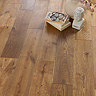 Orion 14mm Engineered Wood Flooring - Smoked Grey Brushed & Oiled