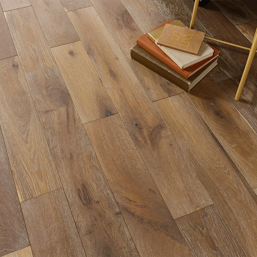 Orion 14mm Engineered Wood Flooring - Smoked Grey Brushed & Oiled