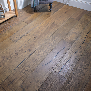 Orion 15 x 220mm Engineered Wood Flooring - Golden Saw Mark Distressed Hardwax Oiled