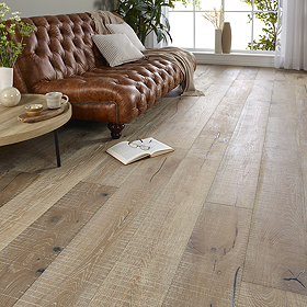 Orion 15 x 220mm Engineered Wood Flooring - Grey Saw Mark Distressed Hardwax Oiled