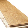 Orion 15 x 220mm Engineered Wood Flooring - Natural Brushed & Lacquered