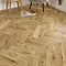 rion 15mm Engineered Wood Herringbone Flooring - Natural Brushed & Lacquered