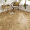 rion 15mm Engineered Wood Herringbone Flooring - Natural Brushed & Lacquered