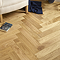 Orion 15mm Engineered Wood Herringbone Flooring - Natural Brushed & Oiled