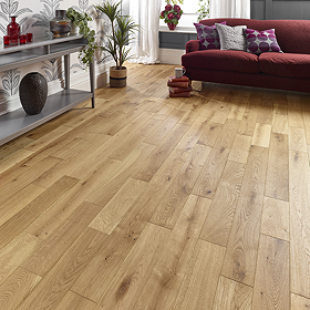 Orion 18 x 125mm Engineered Wood Flooring - Natural Brushed & Oiled