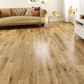 Orion 18 x 125mm Engineered Wood Flooring - Natural UV Lacquered