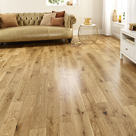 Orion 18 x 125mm Engineered Wood Flooring - Natural UV Lacquered