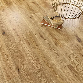 Orion 18 x 125mm Solid Wood Flooring - Natural UV Lacquered