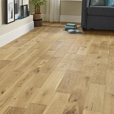 Orion 18 x 150mm Engineered Wood Flooring - Natural Brushed & Oiled