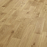 Orion 18 x 150mm Solid Wood Flooring - Natural Brushed & Oiled