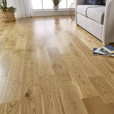 Orion 18 x 150mm Solid Wood Flooring - Natural UV Lacquered