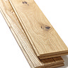 Orion 18 x 90mm Solid Wood Flooring - Natural Brushed & Oiled
