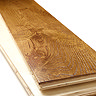 Orion 20 x 180mm Engineered Wood Flooring - Deep Brushed Handscraped Golden Brushed & Lacquered