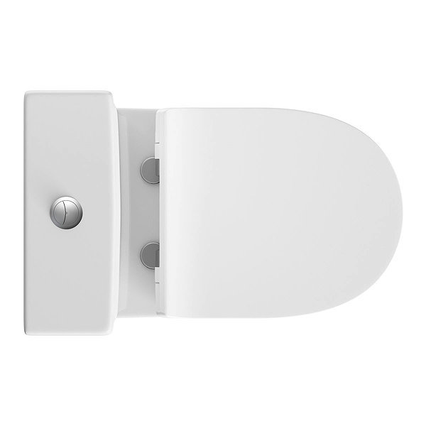 Orion 4-Piece Short Projection Modern Bathroom Suite with Slim Soft Close Seat