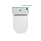 Orion 4-Piece Short Projection Modern Bathroom Suite with Slim Soft Close Seat