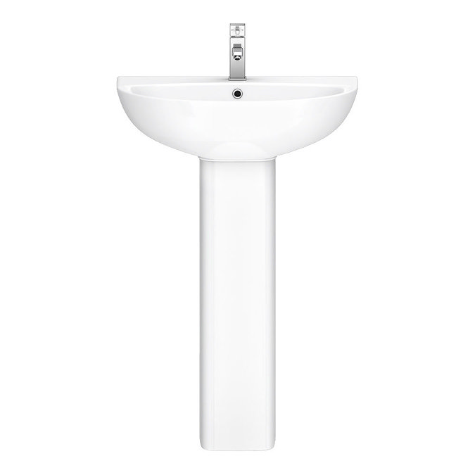 Orion 4-Piece Short Projection Modern Bathroom Suite with Slim Soft Close Seat