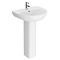 Orion 4-Piece Short Projection Modern Bathroom Suite with Slim Soft Close Seat