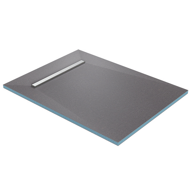 Orion 600 Linear Wetroom Rectangular Shower Tray Former (End Waste