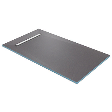 Orion 600 Linear Wetroom Rectangular Shower Tray Former (End Waste)  Profile Large Image