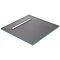 Orion 600 Linear Wetroom Square Shower Tray Former (End Waste) Large Image