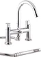 Orion Bath Shower Mixer - Swivel Spout Large Image