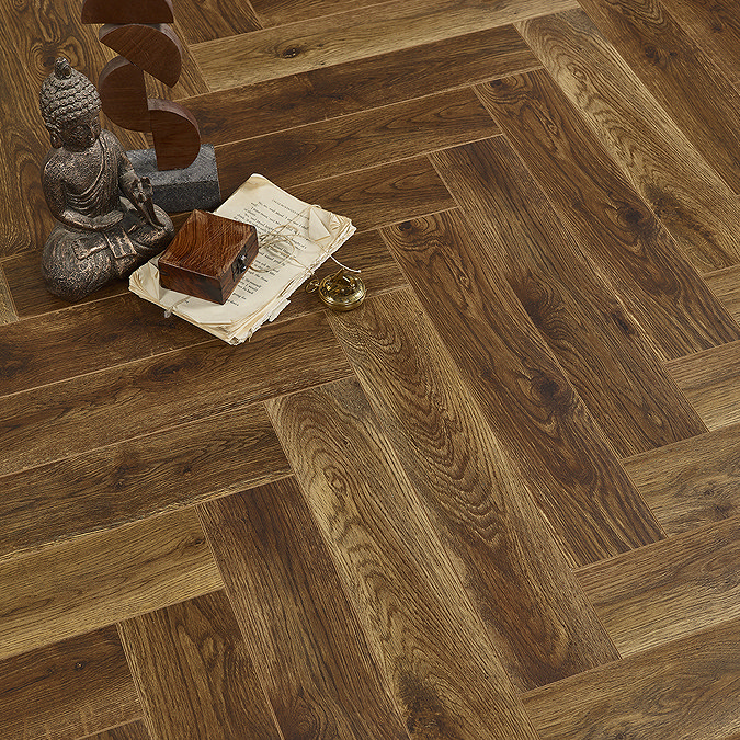 Orion Bergen 12mm Laminate Herringbone Flooring 470 x 95mm (Pack of 36)
