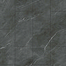 Orion Black Marble Luxury Click Vinyl 610 x 305 Waterproof Floor Tiles (Pack of 14)