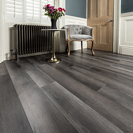 Orion Charcoal Oak SPC Luxury Click Vinyl 1220 x 182 Waterproof Plank Flooring (Pack of 10)