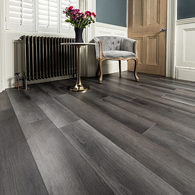 Orion Charcoal Oak SPC Luxury Click Vinyl 1220 x 182 Waterproof Plank Flooring (Pack of 10)