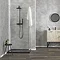 Orion Chicago 375 x 650mm Waterproof Wall Tile Shower Panels Large Image