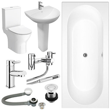 Orion Complete Bathroom Suite Package  Feature Large Image
