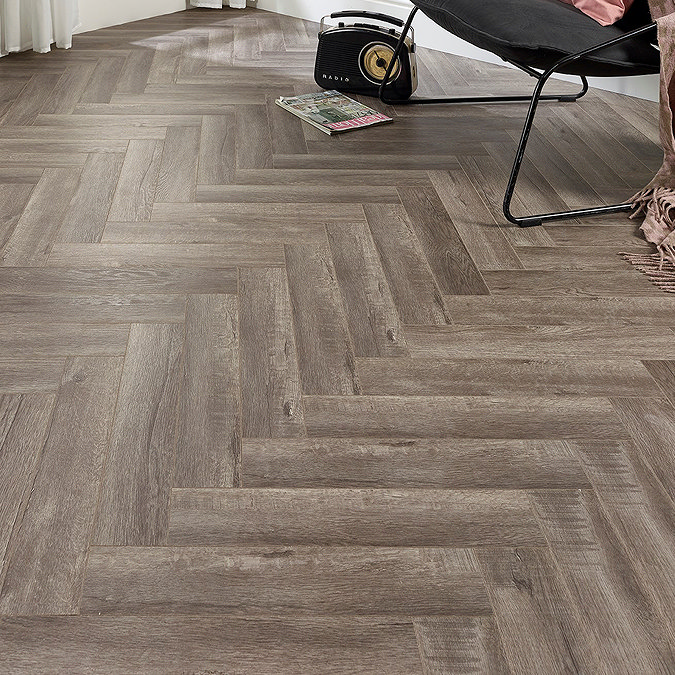 Orion Copenhagen 12mm Laminate Herringbone Flooring 470 x 95mm (Pack of 36)