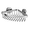 Orion Corner Soap Basket - Chrome Profile Large Image
