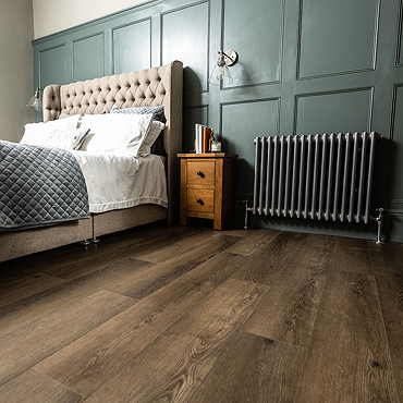 Orion Devon Brown Oak SPC Luxury Click Vinyl 1220 x 182 Waterproof Plank Flooring (Pack of 10)