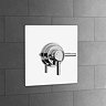 Orion Square Dual Concealed Thermostatic Shower Valve - Chrome